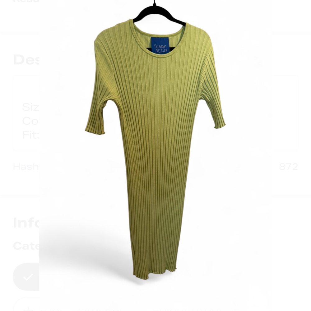 Simon Miller Ribbed Midi Dress